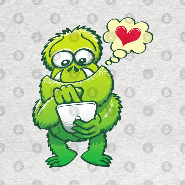 Hopeless ugly monster looking for love online by zooco